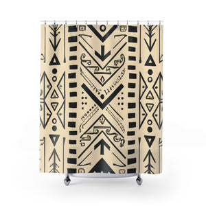 "Aztec Bohemian Shower Curtains: Chic!" - Shower Curtain