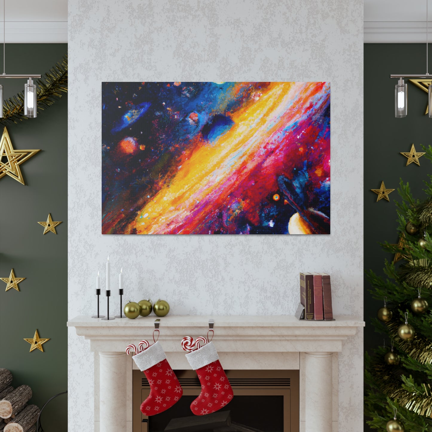 Cosmic Splendor Vision. - Canvas