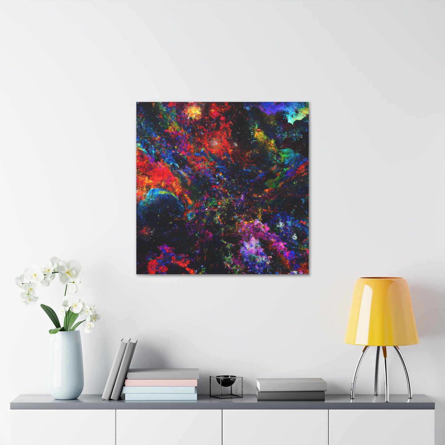 Cosmic Abstract Dreamscape - Canvas