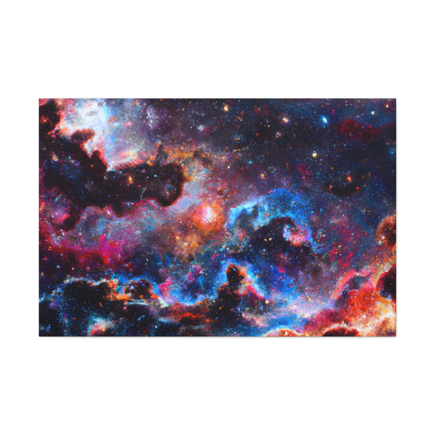 Cosmic Reflections Paradox - Canvas