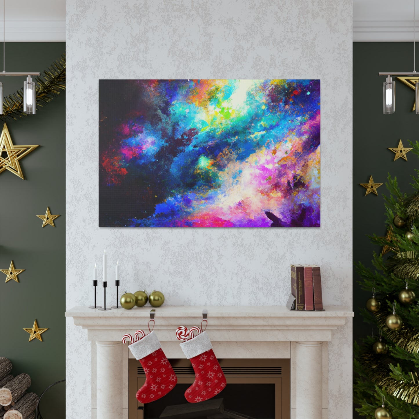 "Cosmic Interstellar Vision" - Canvas