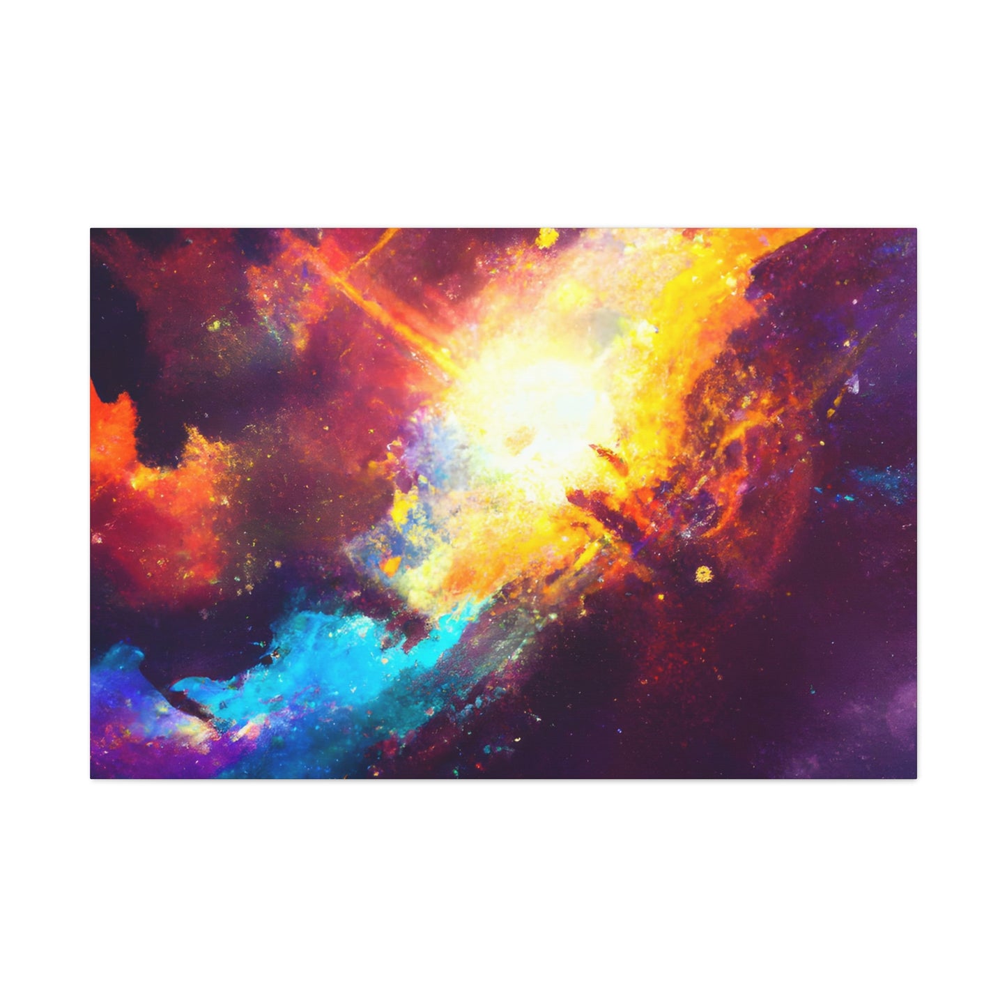 Celestial Cosmos Confluence - Canvas