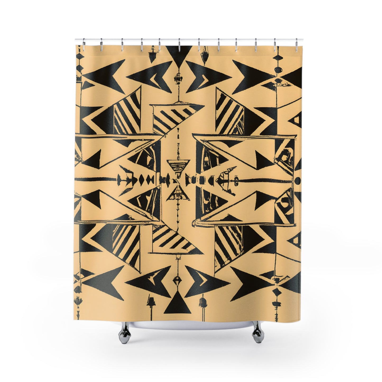 Modern Aztec Boho Shower Curtain. - Shower Curtain