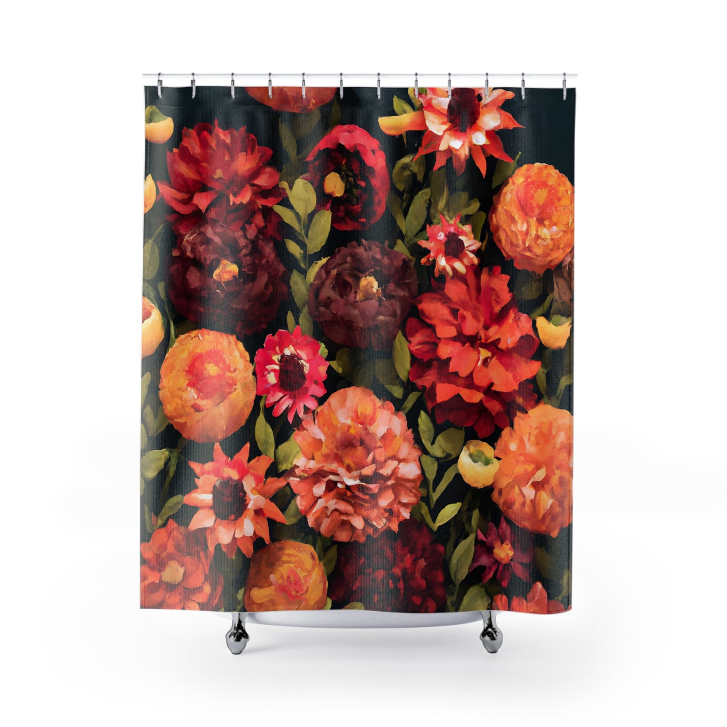 Bohemian Nature Shower Curtain: Bloom! - Shower Curtain