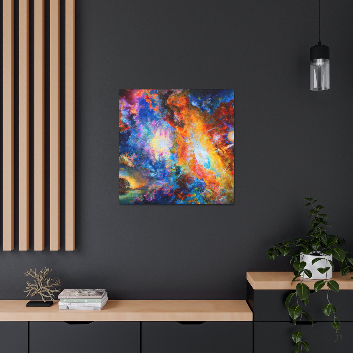 Cosmic Expressionist Dream. - Canvas