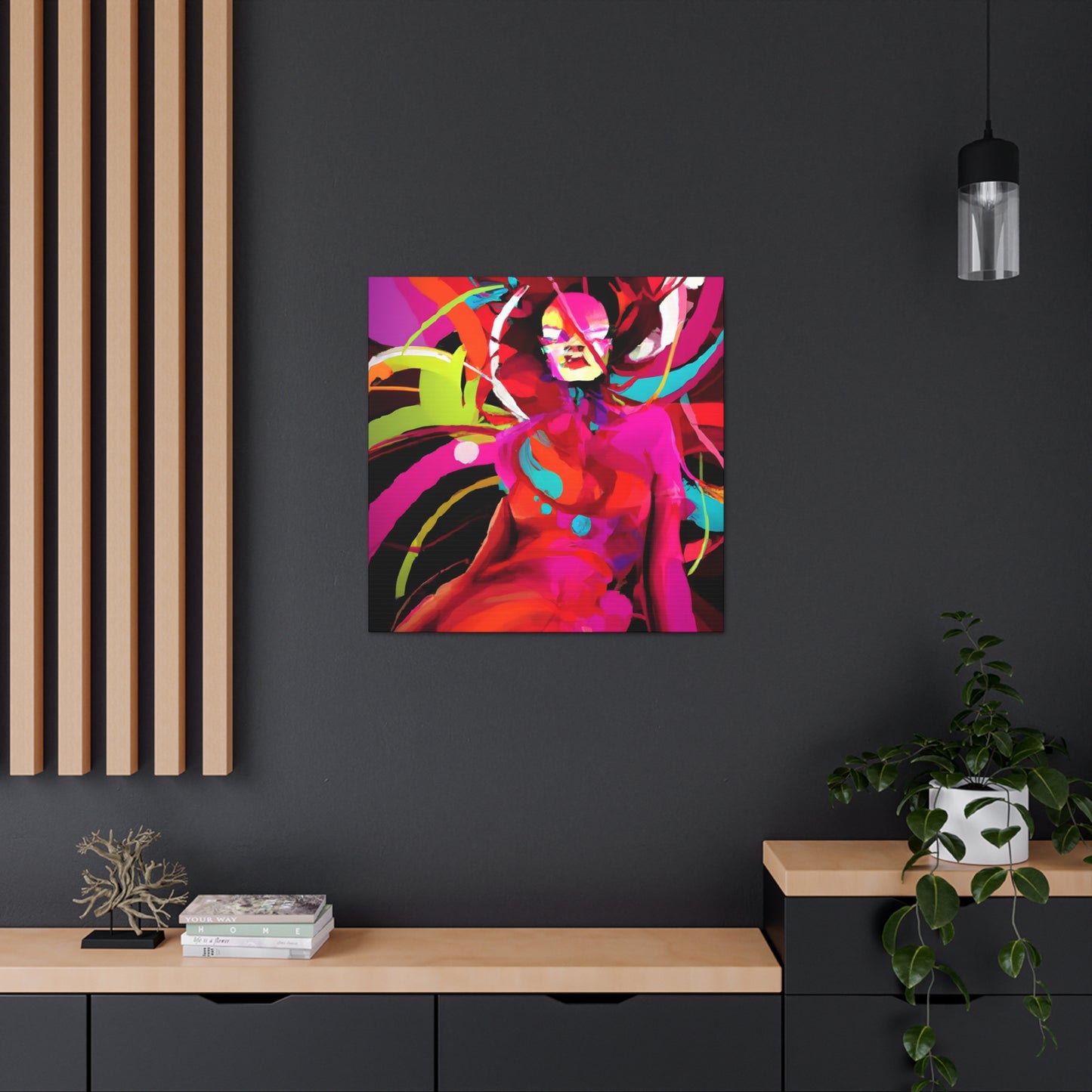 Twisty Cosmos. - Canvas