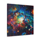 Cosmic Expressionist Dreamscape - Canvas