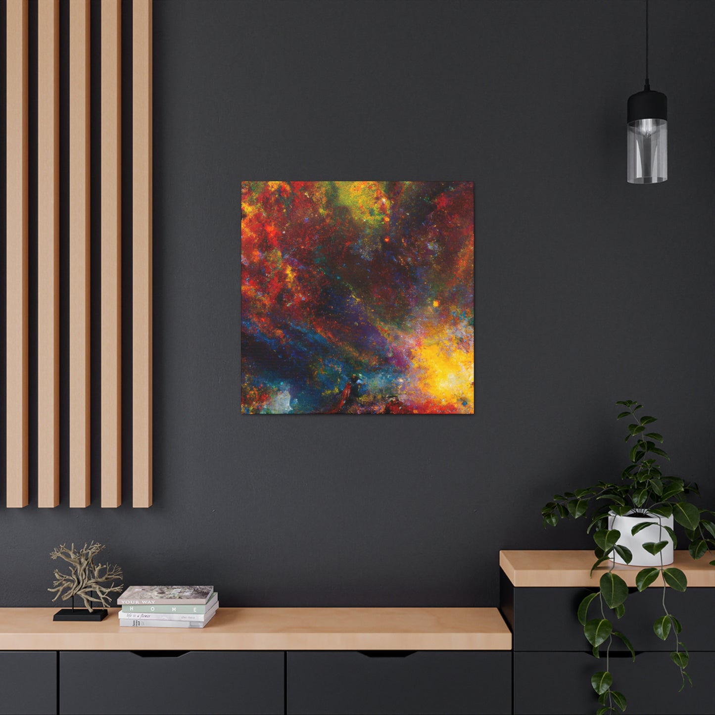 "Cosmic Expressionistic Mystery" - Canvas