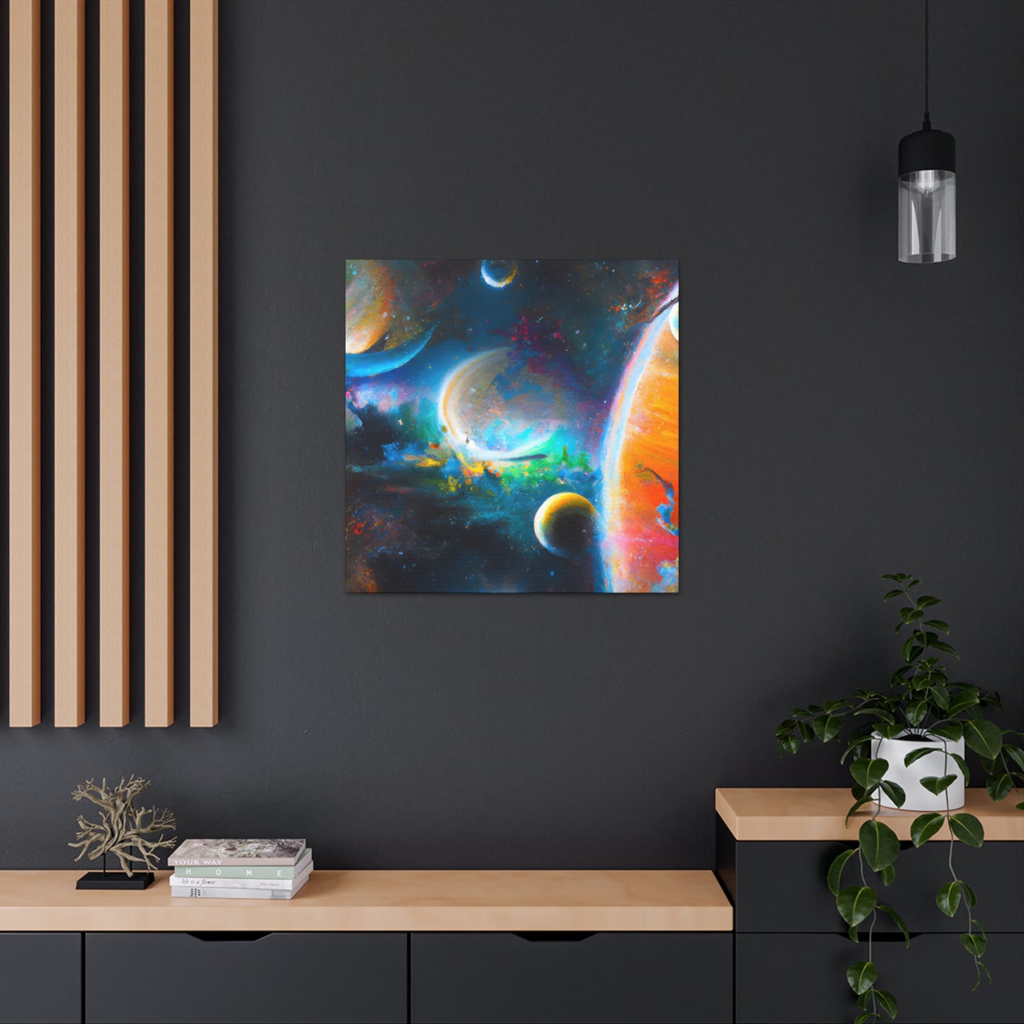 Cosmic Celestial Splendor - Canvas