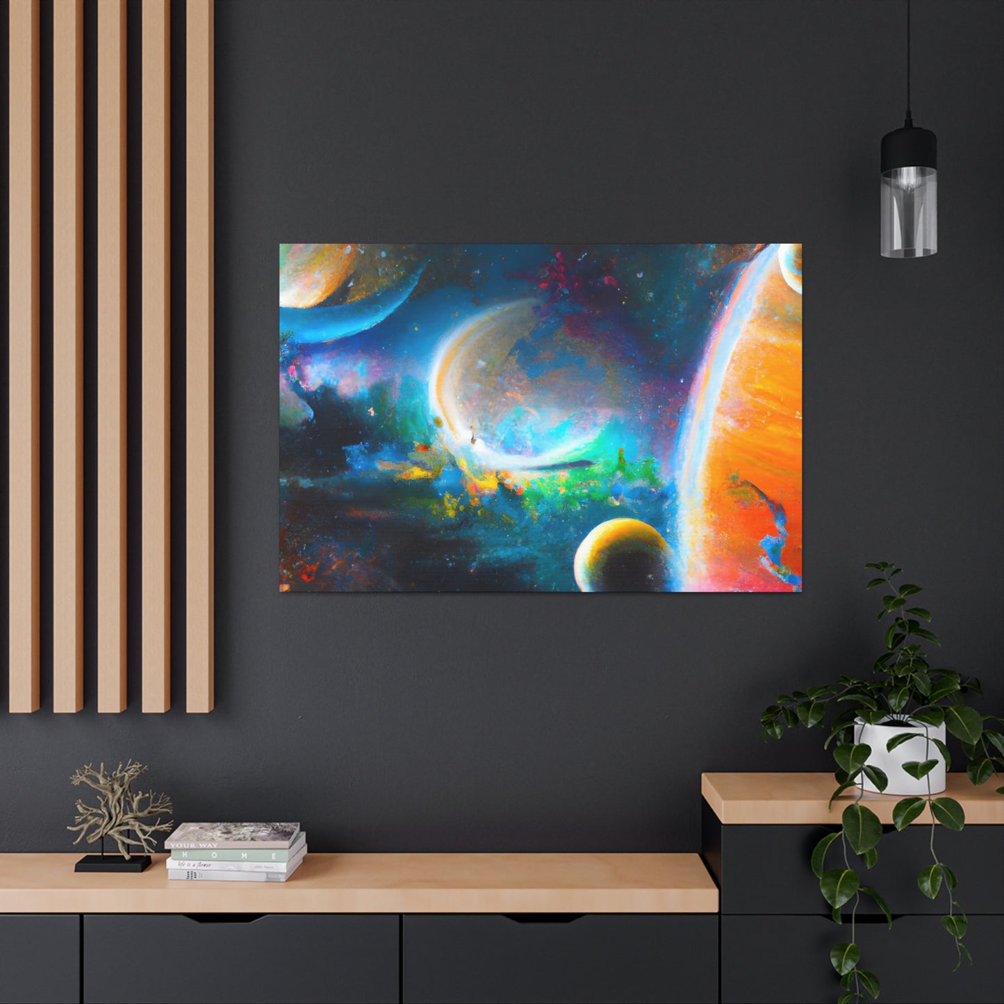 Cosmic Celestial Splendor - Canvas