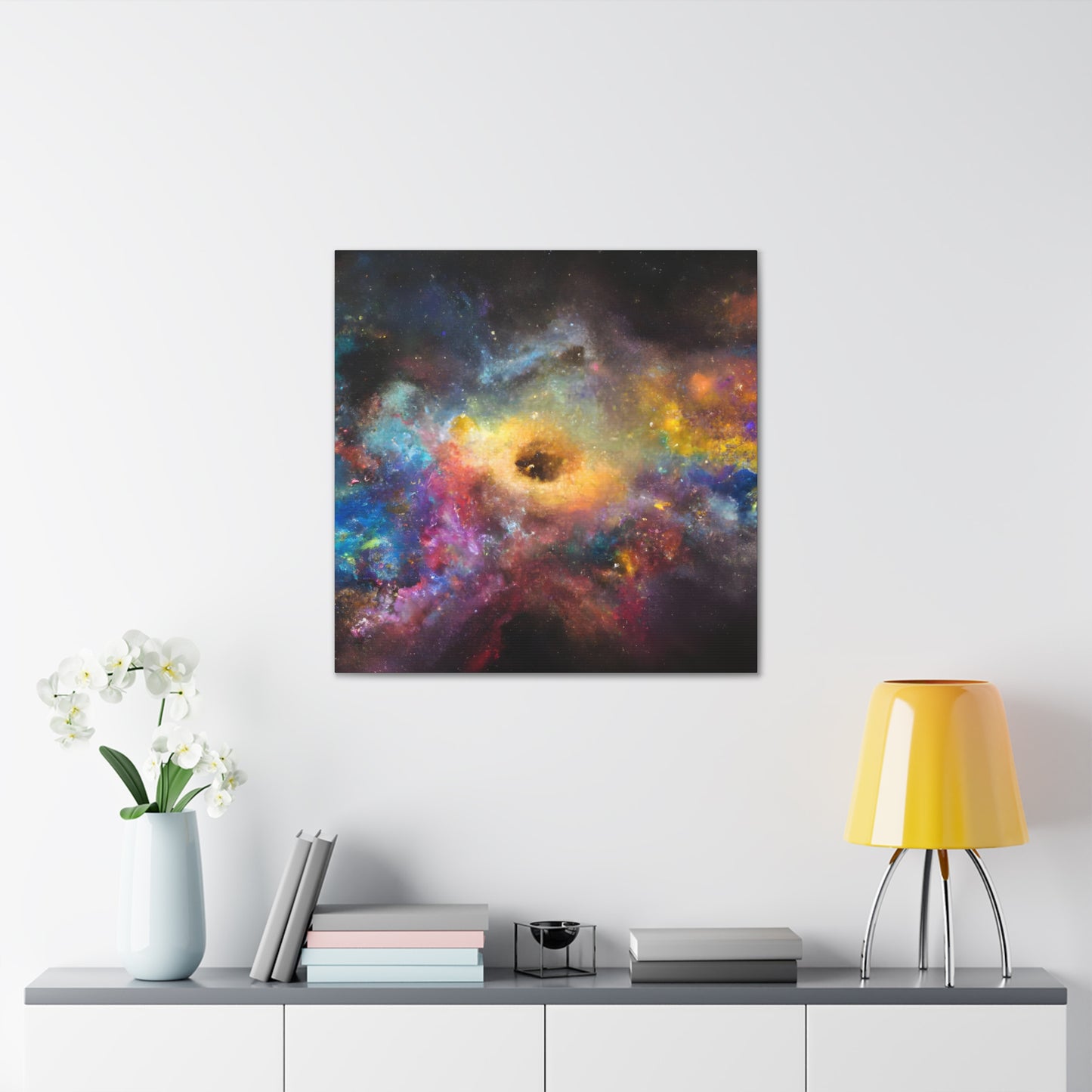 "Revel in Astral Vibrance" - Canvas