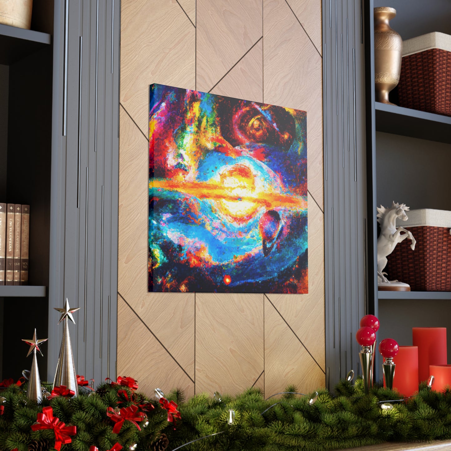 Cosmic Infinity Expression - Canvas