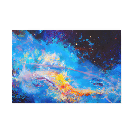 Mysterious Celestial Migration - Canvas