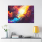 Celestial Cosmos Confluence - Canvas