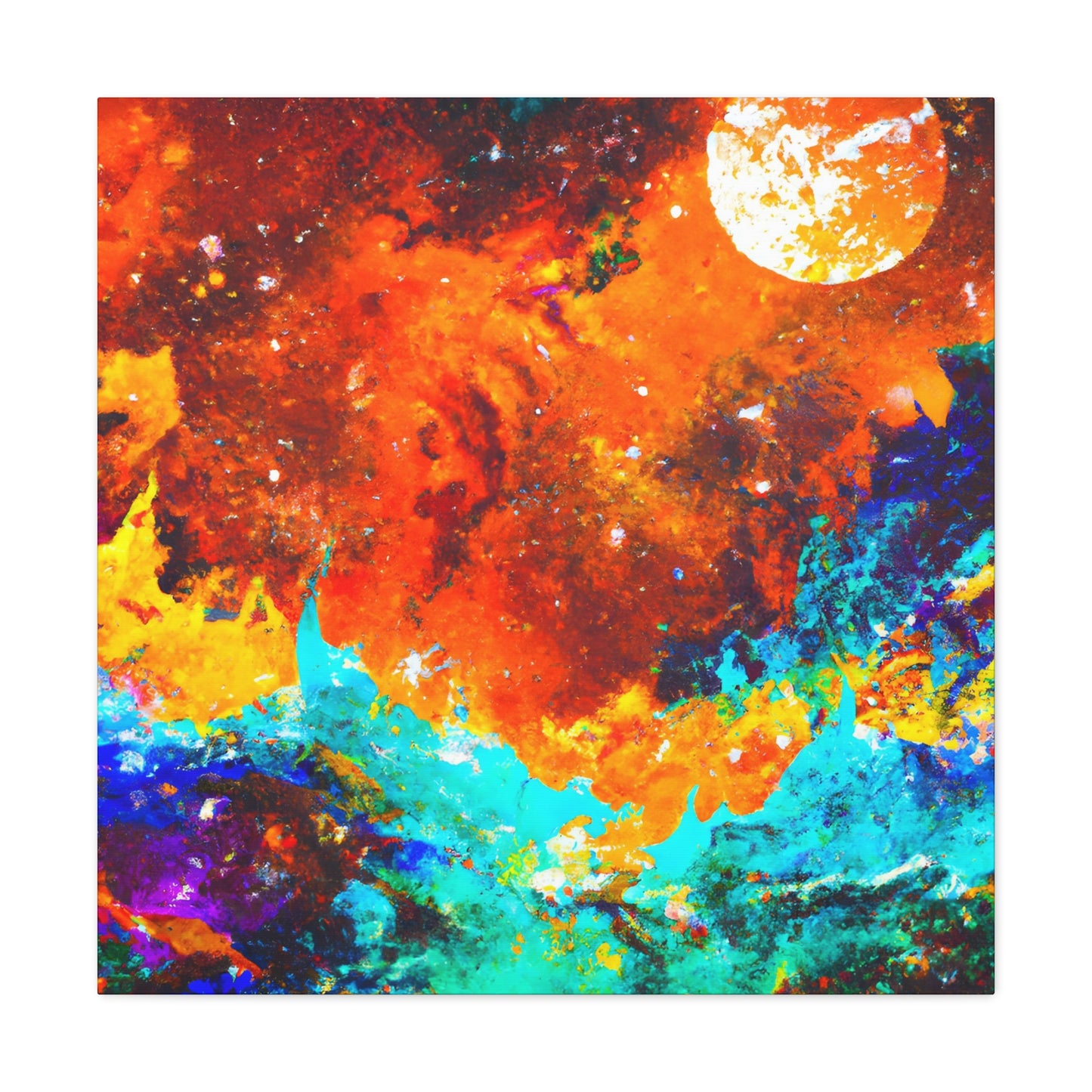 "Starlit Interdimensional Dream." - Canvas