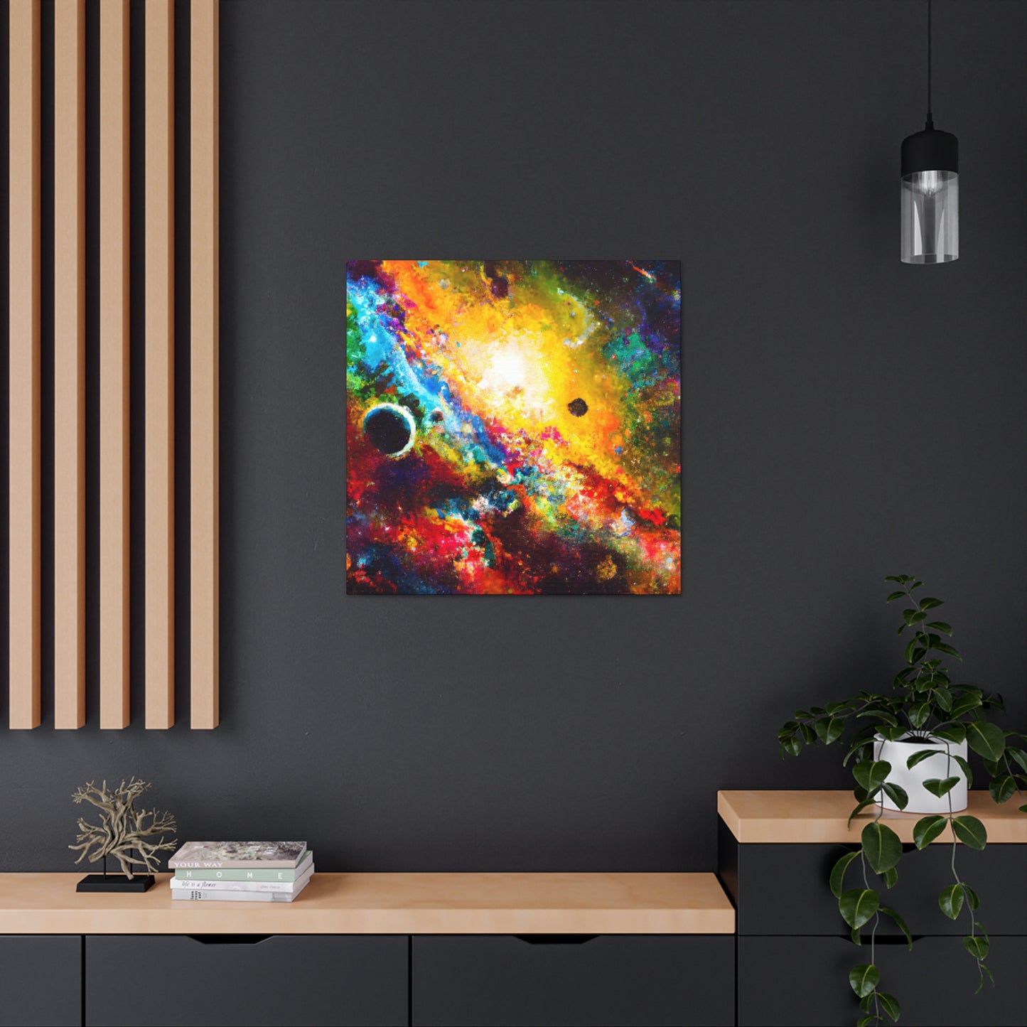 Cosmic Celestial Mystery. - Canvas