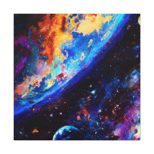 Cosmic Enigma Abstract - Canvas