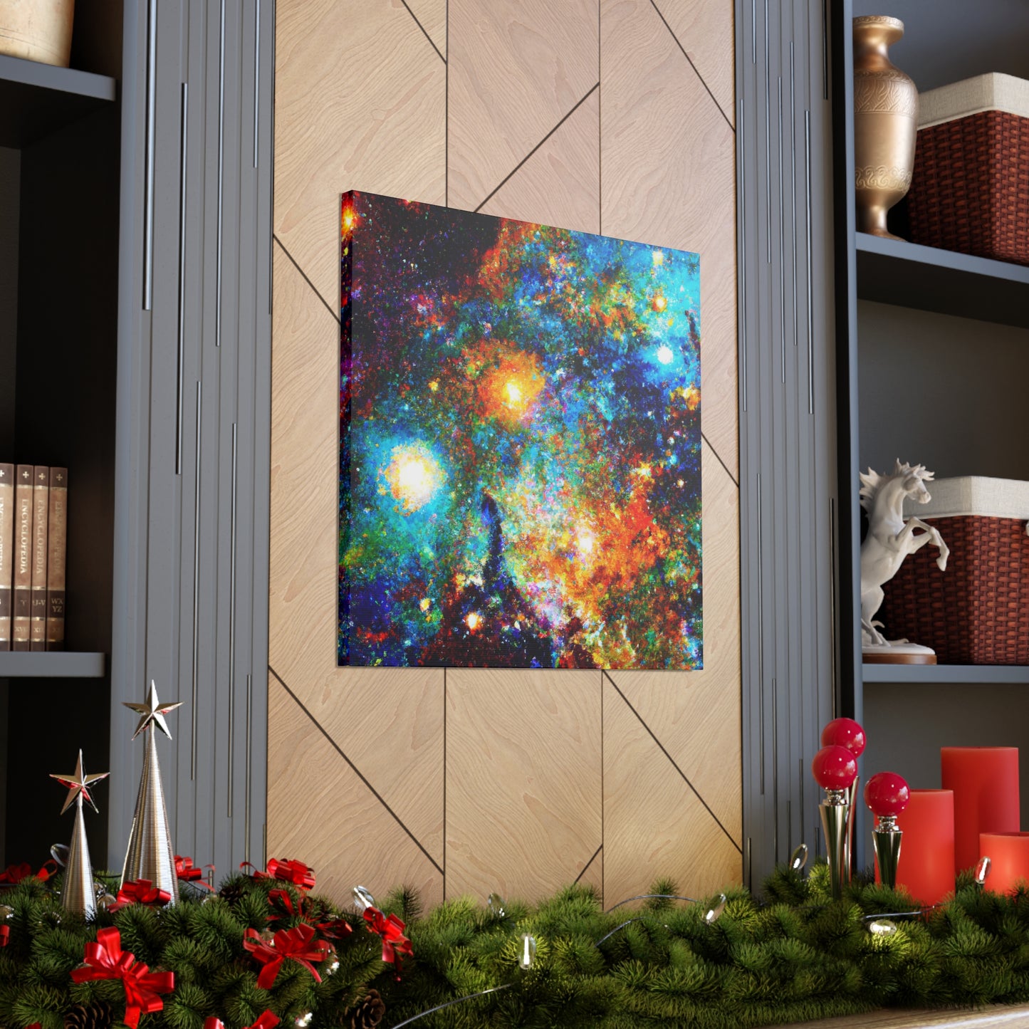 Mystic Stellar Maze - Canvas