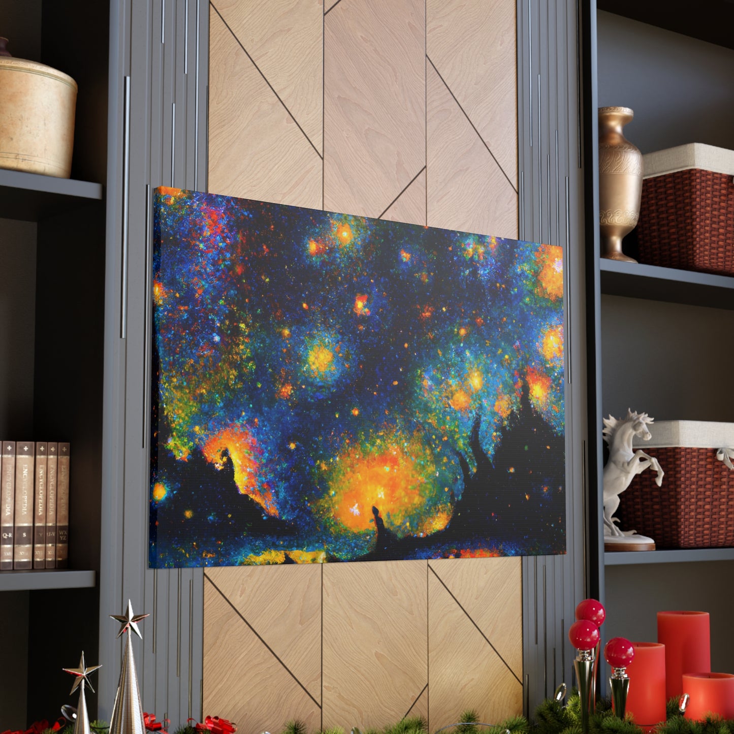 Cosmic Mystique Enchantment - Canvas