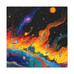 "Vast Celestial Dreamscapes" - Canvas