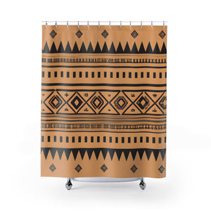 "Aztec Boho Shower Curtain: Bold & Fresh!" - Shower Curtain