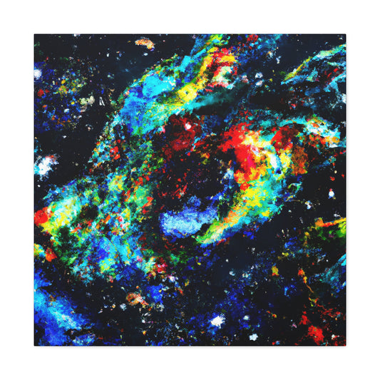 Mysterious Celestial Whirlpool - Canvas