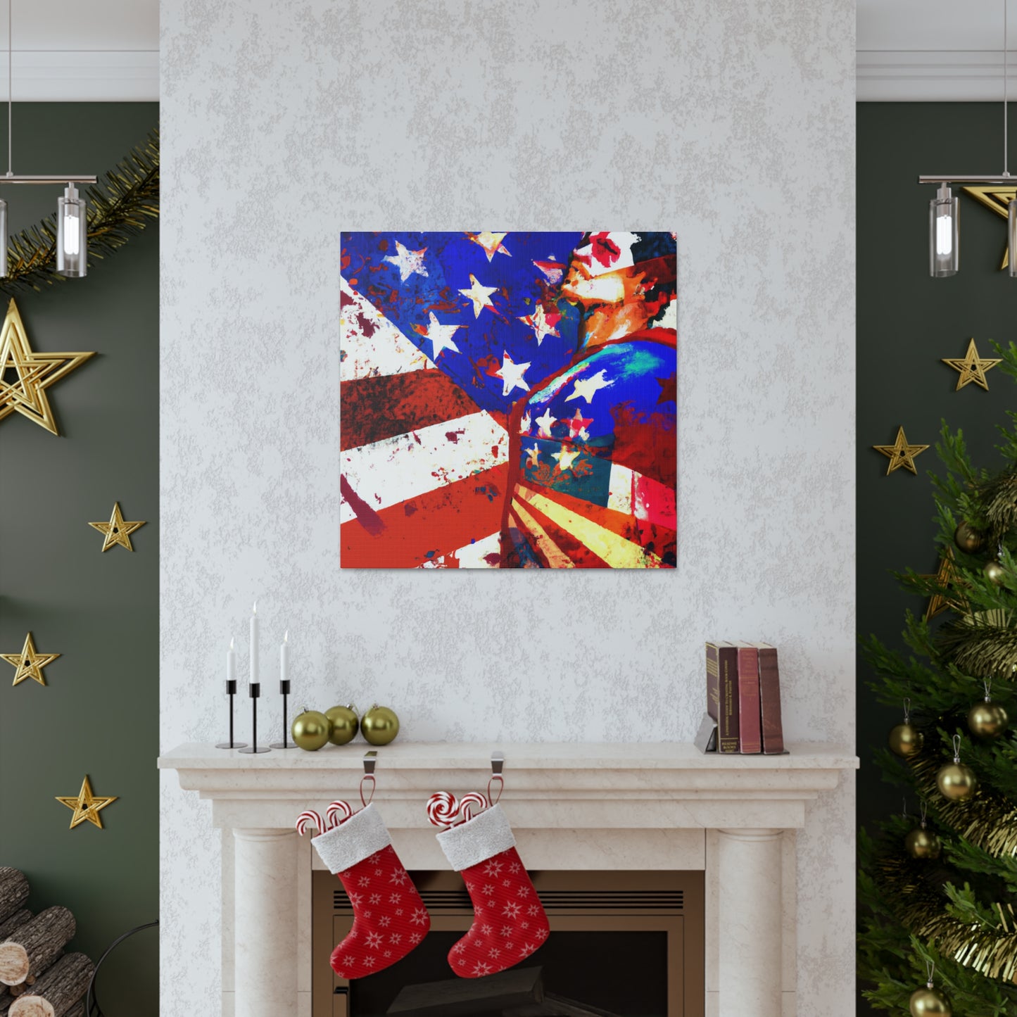 Star Spangled. - Canvas