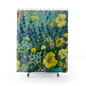 "Nature-Inspired Boho Shower Curtains" - Shower Curtain