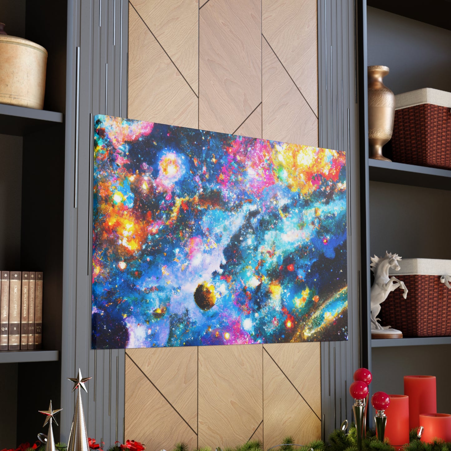 "Cosmic Dreamscape Vision" - Canvas