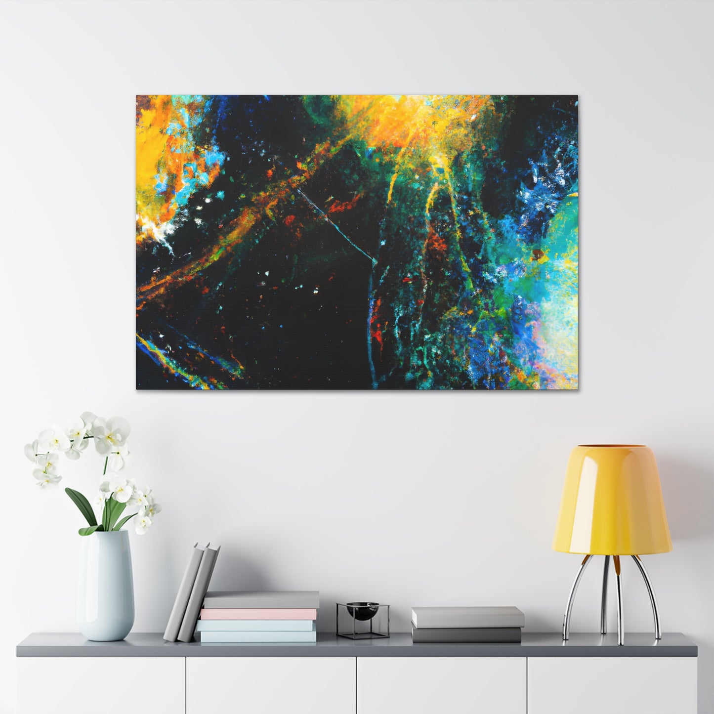 Cosmic Expressionism Dreamscape - Canvas