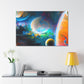 Cosmic Celestial Splendor - Canvas