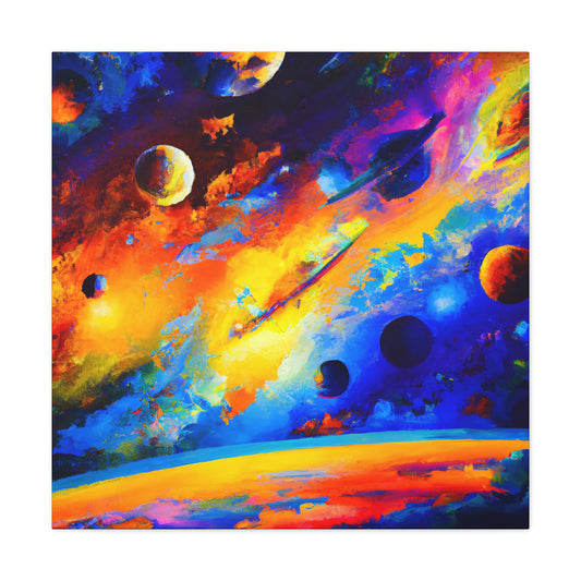 Cosmic Dreamscape Vision - Canvas