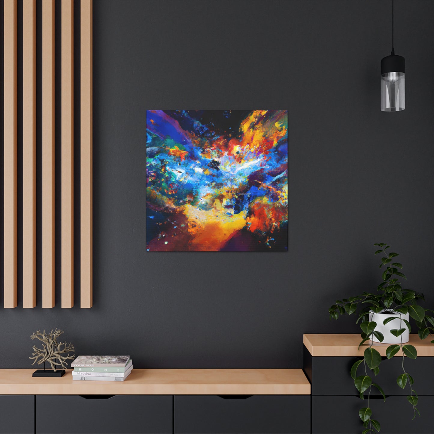 Cosmic Dreamscape Vision - Canvas