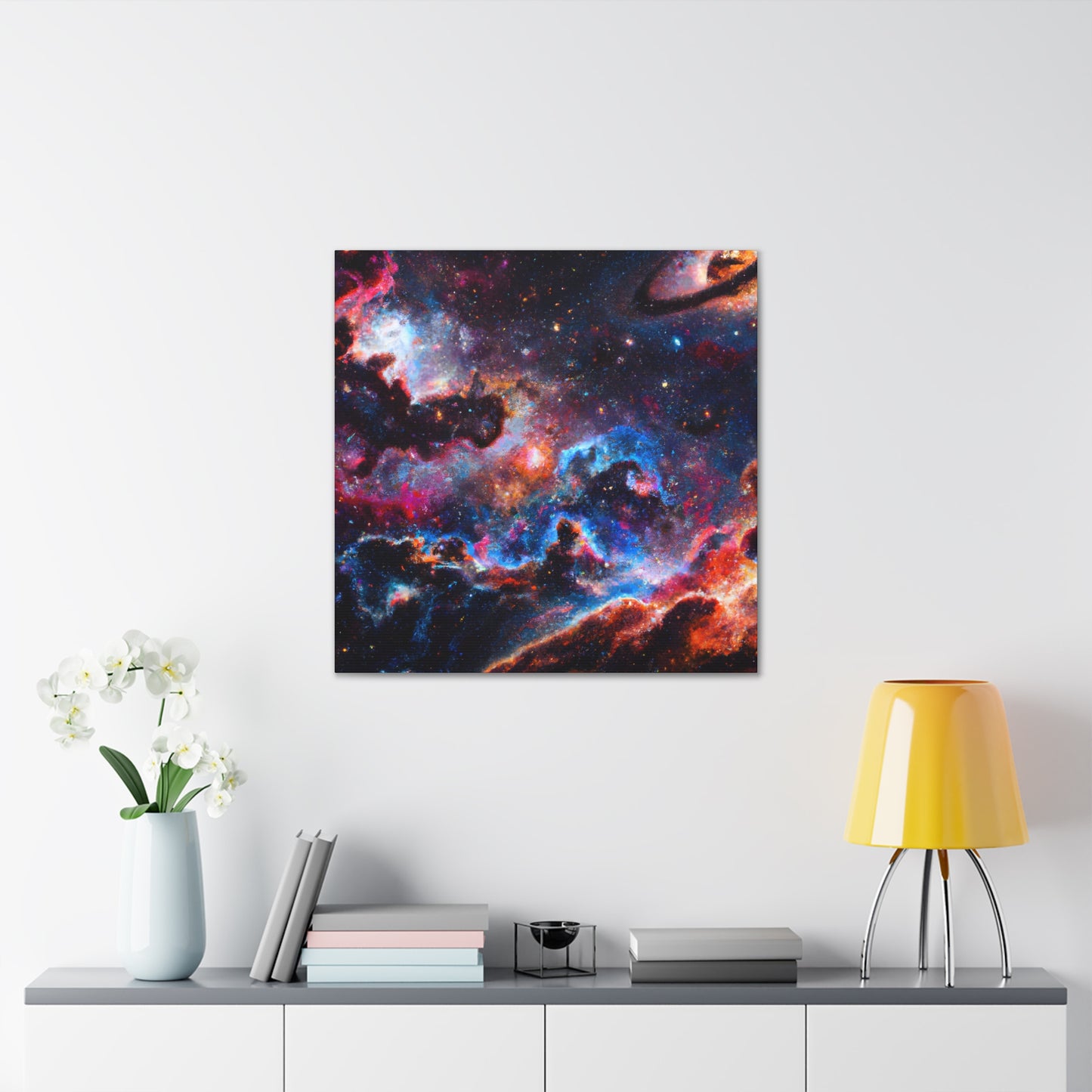 Cosmic Reflections Paradox - Canvas