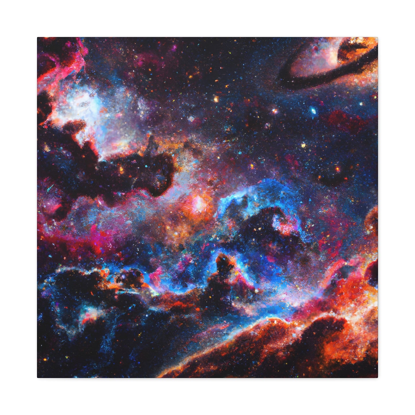 Cosmic Reflections Paradox - Canvas