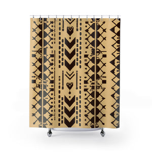 "Aztec Boho Shower Curtain: Vibrant & Chic!" - Shower Curtain