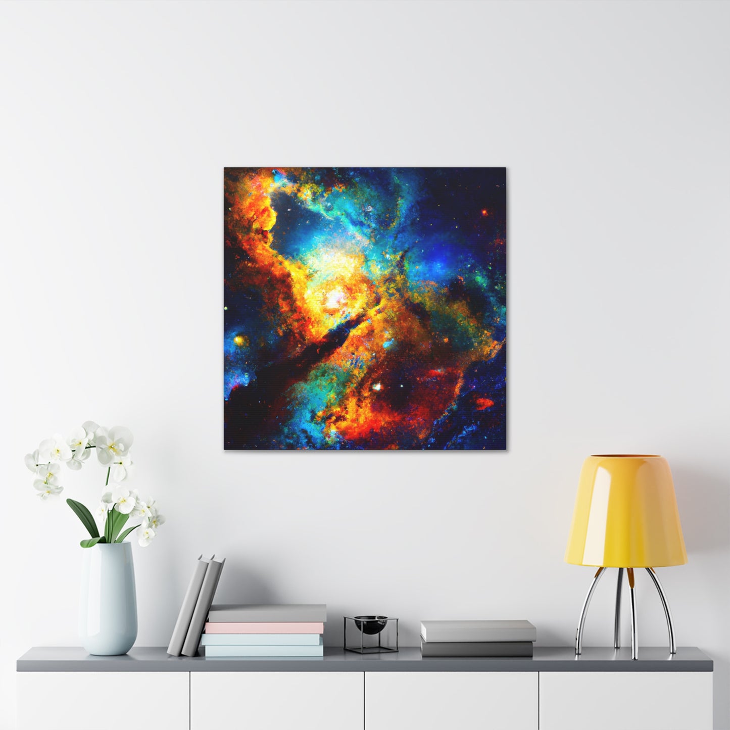 "Cosmic Dreamscape Odyssey" - Canvas