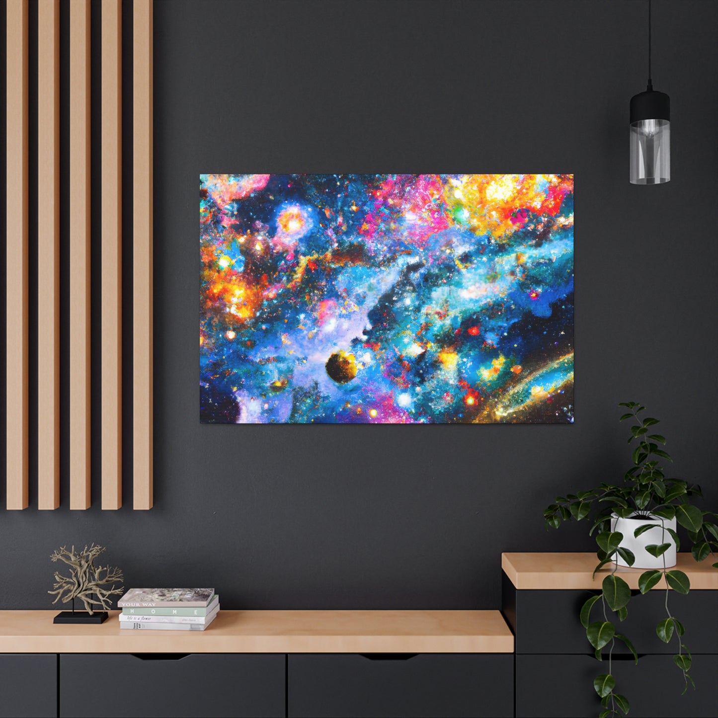 "Cosmic Dreamscape Vision" - Canvas