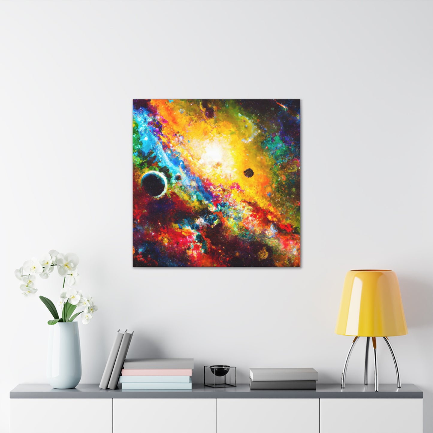 Cosmic Celestial Mystery. - Canvas