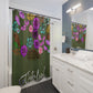 "Nature-Inspired Floral Boho Shower Curtains" - Shower Curtain