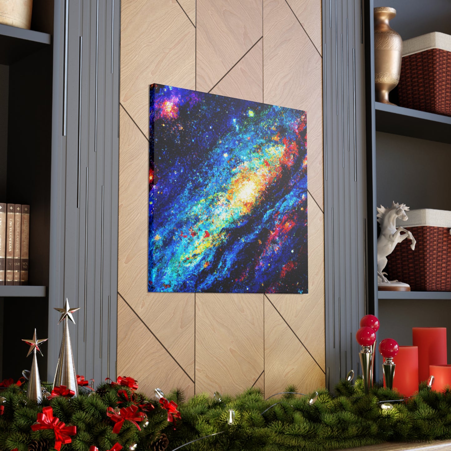 Mysterious Galactic Fervor. - Canvas