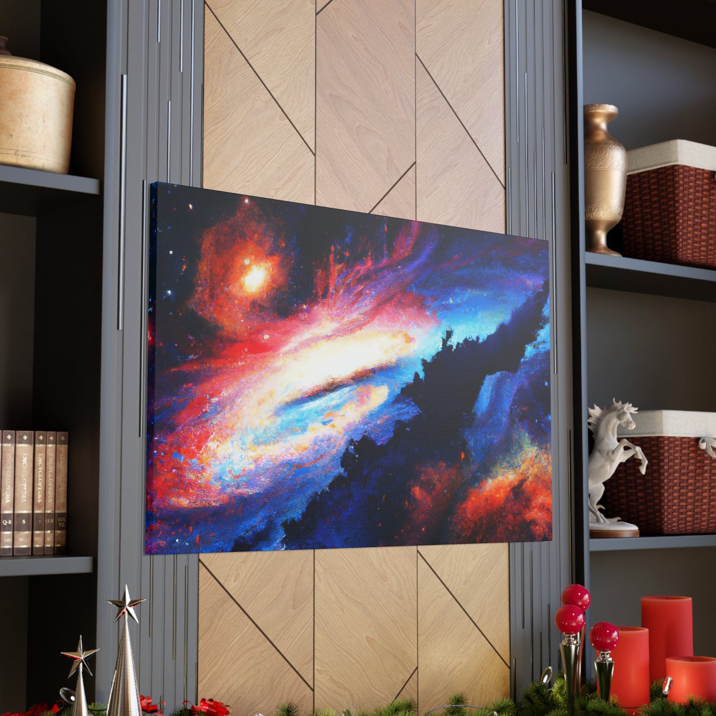 Mystic Star Nebula Vision - Canvas