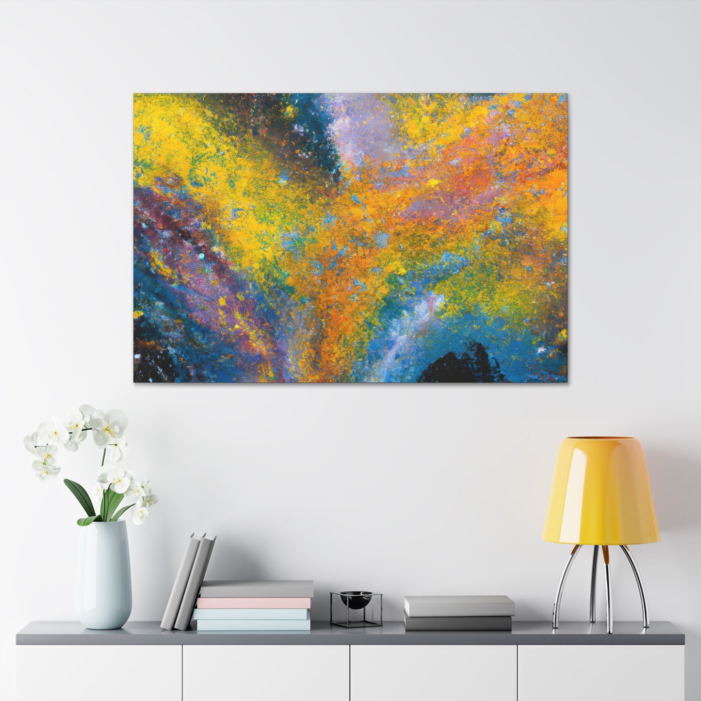 Cosmic Dreamscapes. - Canvas