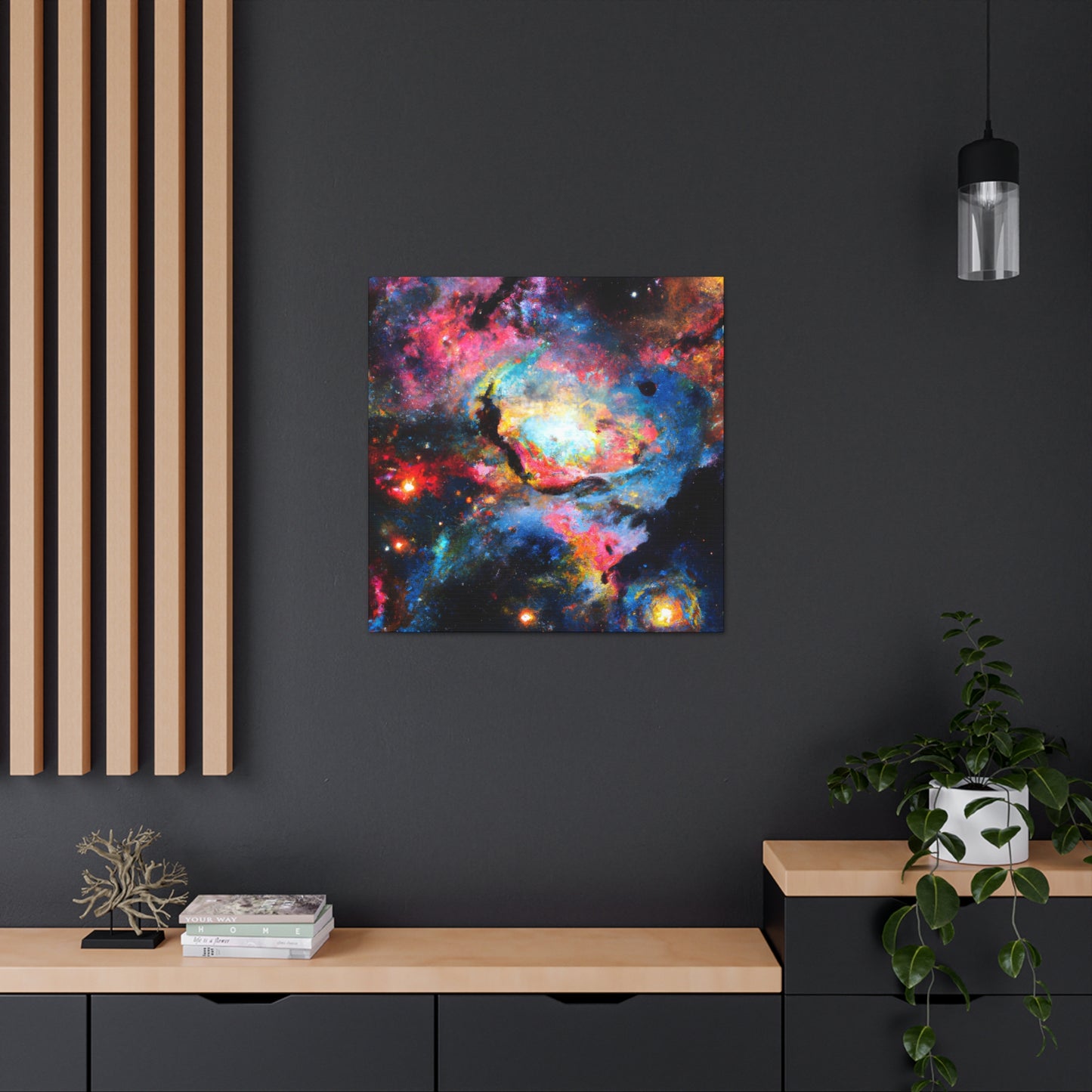 Cosmic Splendor Harmonized - Canvas