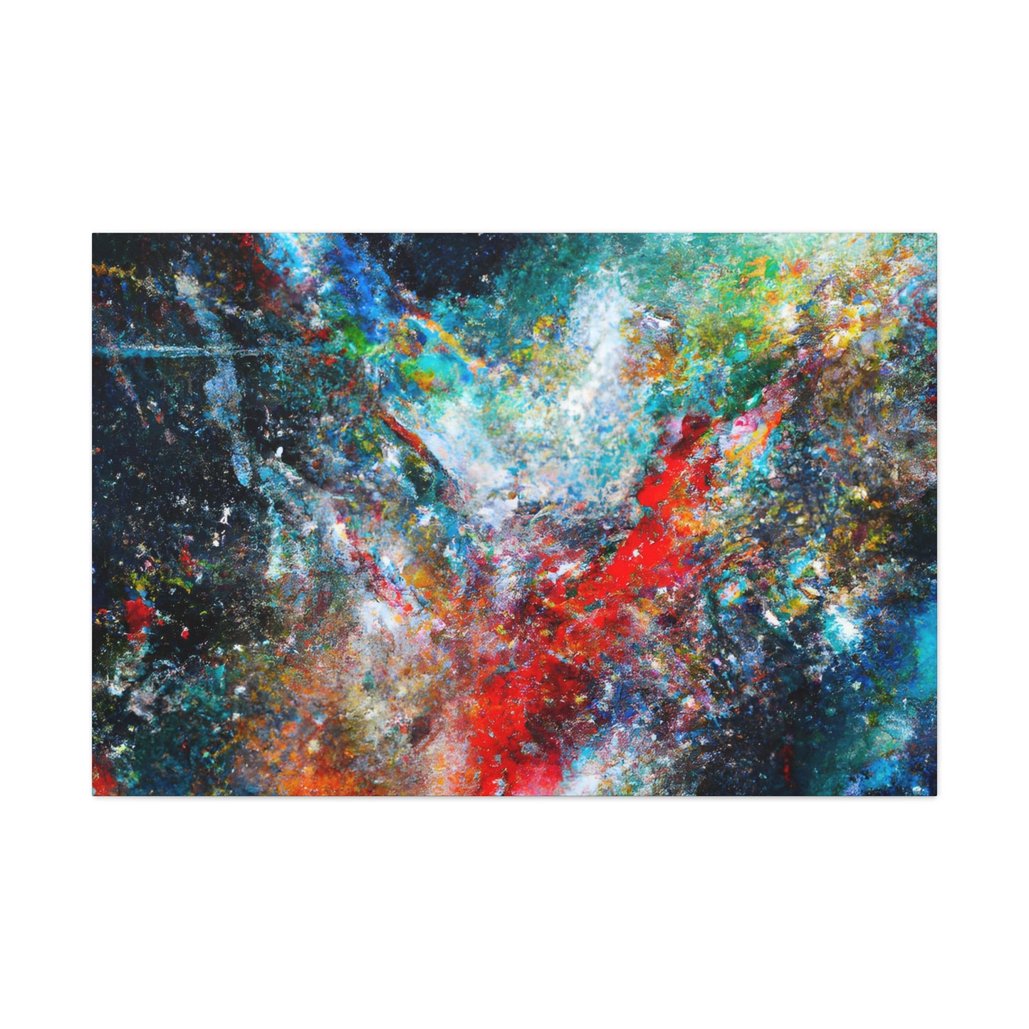 Cosmic Untamed Splendor. - Canvas