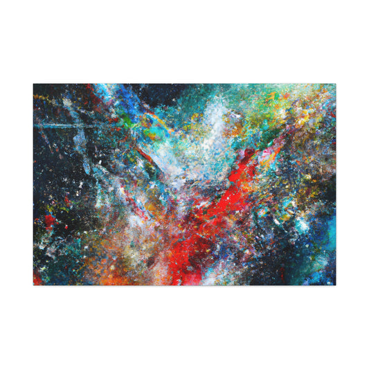 Cosmic Untamed Splendor. - Canvas