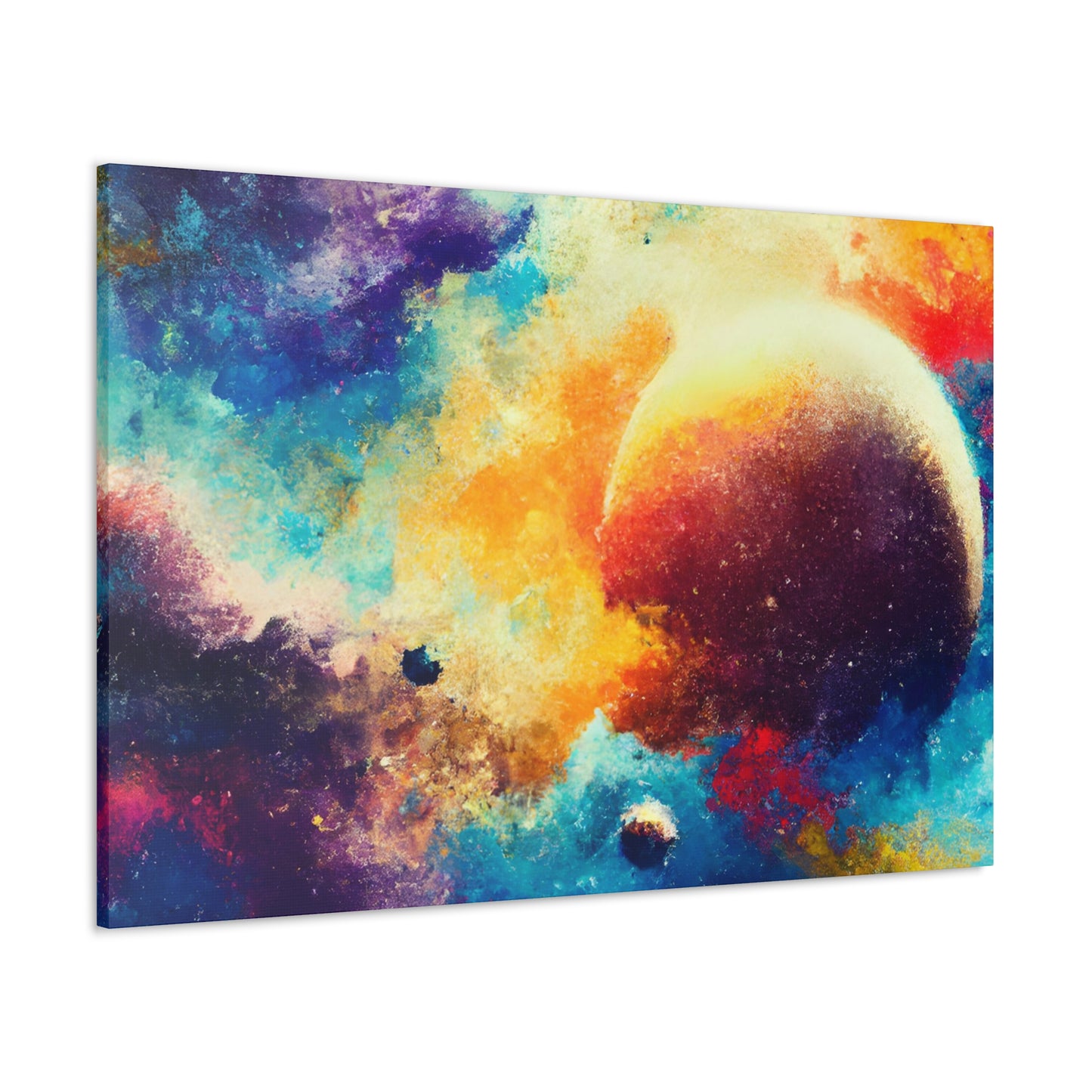 "Interstellar Exploration Dreamscape" - Canvas