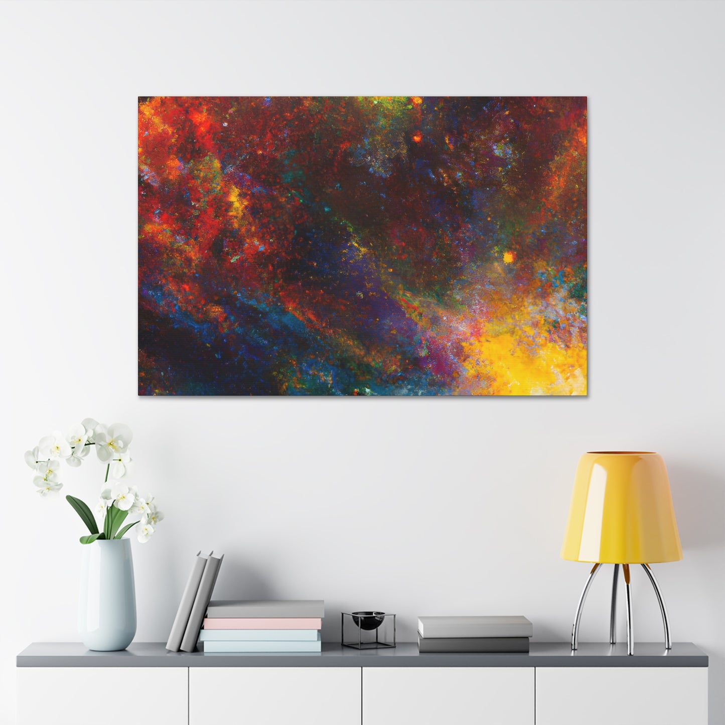 "Cosmic Expressionistic Mystery" - Canvas