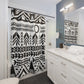 "Aztec Boho Shower Curtain: Chic Meets Bohemian!" - Shower Curtain