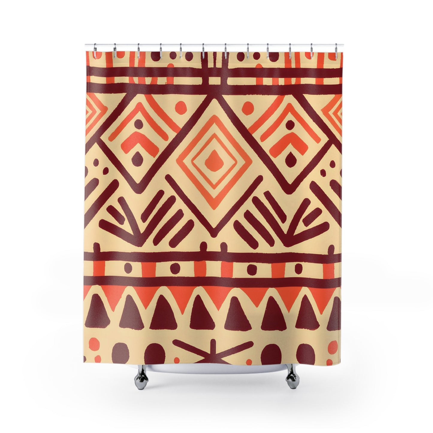 Aztec Bohemian Shower Curtain:Wow! - Shower Curtain